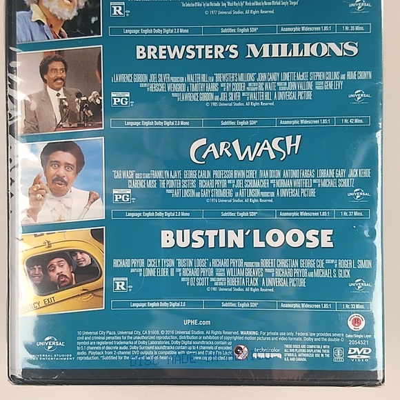 Richard Pryor 4 Movie Collection DVD Set, Factory Sealed - Picture 5 of 11